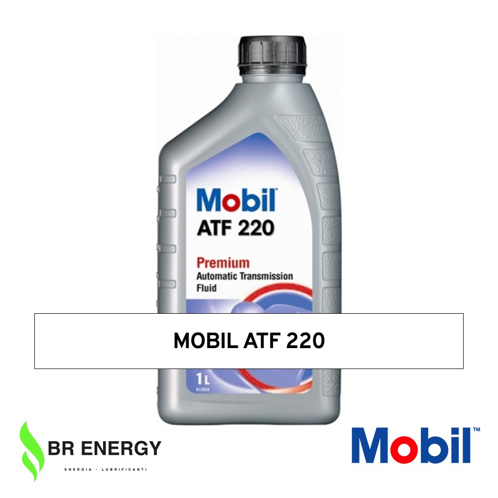 Mobil ATF 220 in flacone Mobil, fluido per trasmissioni automatiche Dexron IID e impianti idraulici
