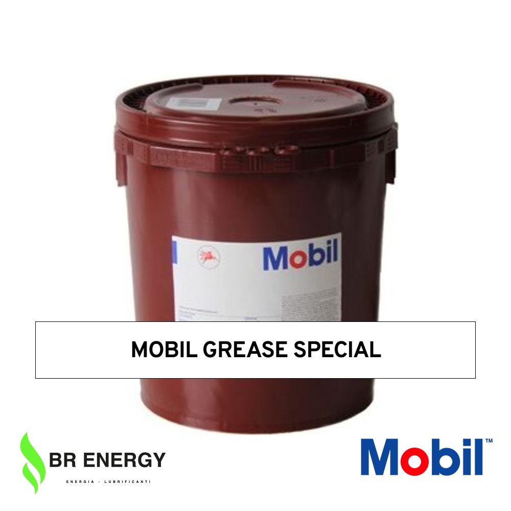 Mobil Grease Special in secchio Mobil, grasso al litio con bisolfuro di molibdeno per carichi gravosi