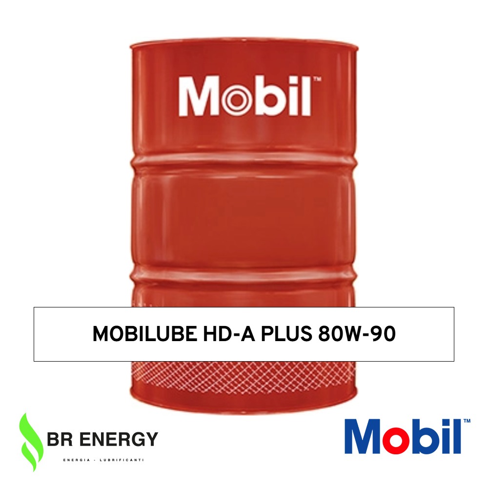 Mobilube HD-A Plus 80W-90 in fusto Mobil, lubrificante per ingranaggi di trasmissioni commerciali e assali