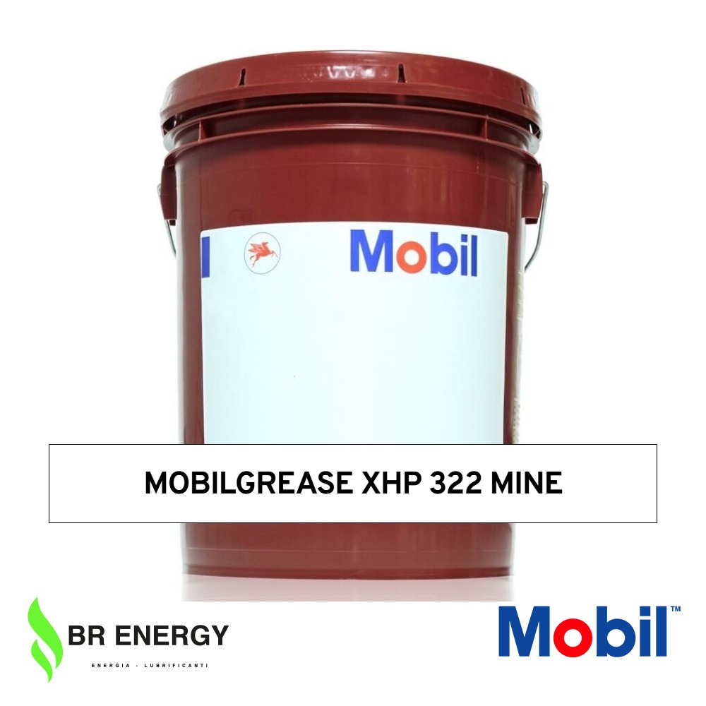 Mobilgrease XHP 322 Mine in secchio Mobil, grasso al litio complesso con bisolfuro di molibdeno