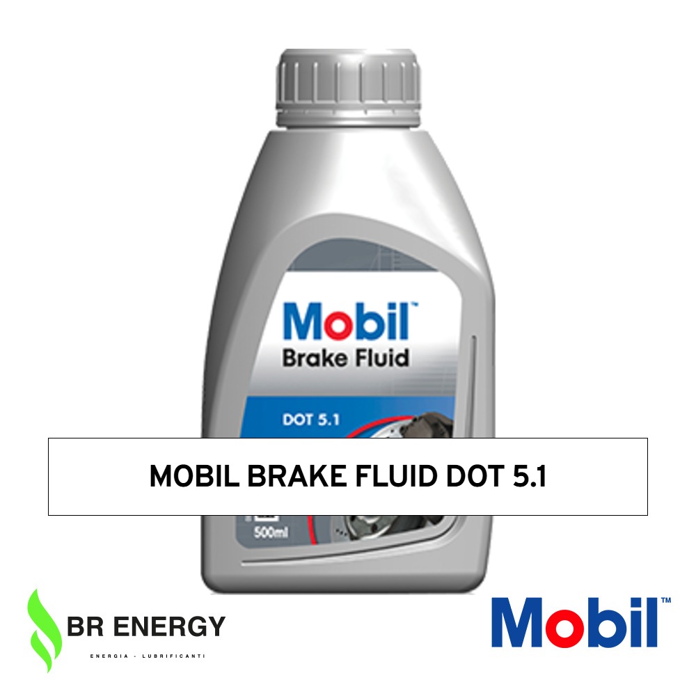 Mobil Brake Fluid DOT 5.1 in flacone Mobil