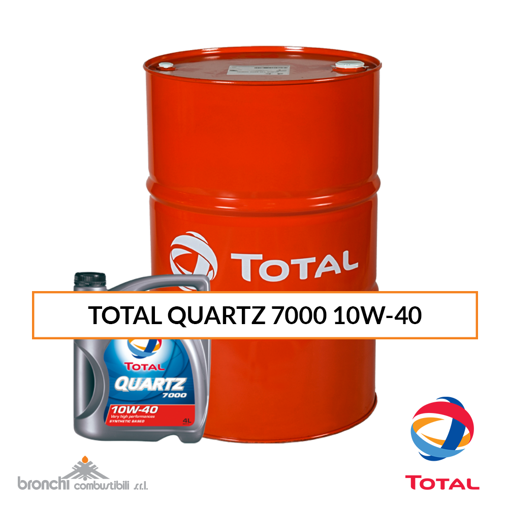 TOTAL QUARTZ 7000 10W-40 olio motore