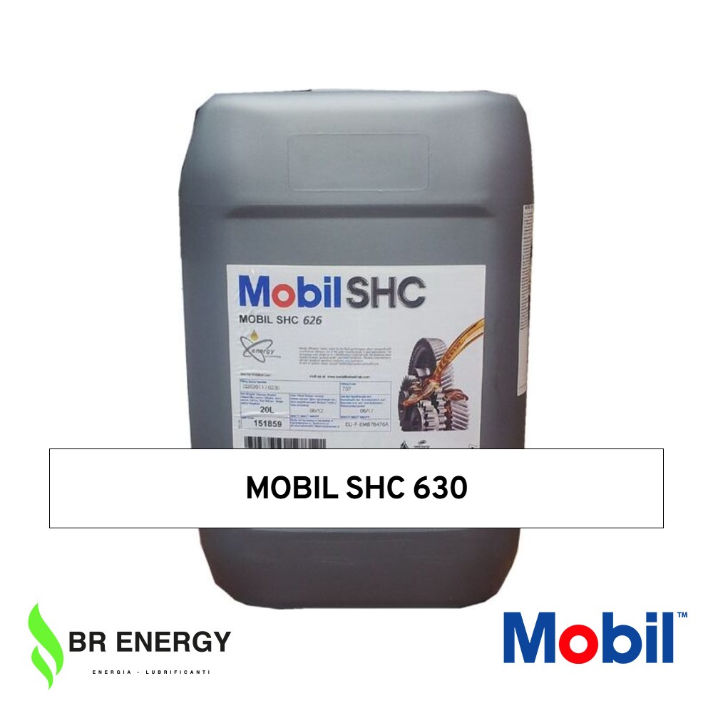 Mobil SHC 630 in secchio Mobil, olio sintetico per ingranaggi e cuscinetti a prestazioni eccezionali