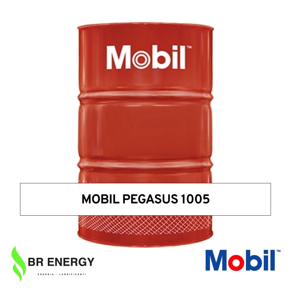 Mobil Pegasus 1005 in fusto Mobil, olio ad alte prestazioni per motori a gas a quattro tempi