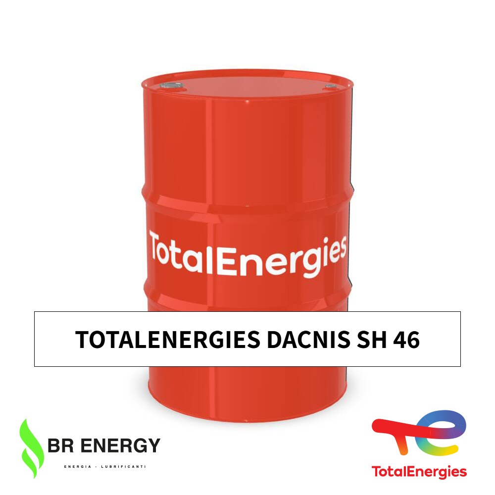 TotalEnergies DACNIS SH 46 in fusto TotalEnergies, lubrificanti sintetici PAO per compressori d’aria rotativi
