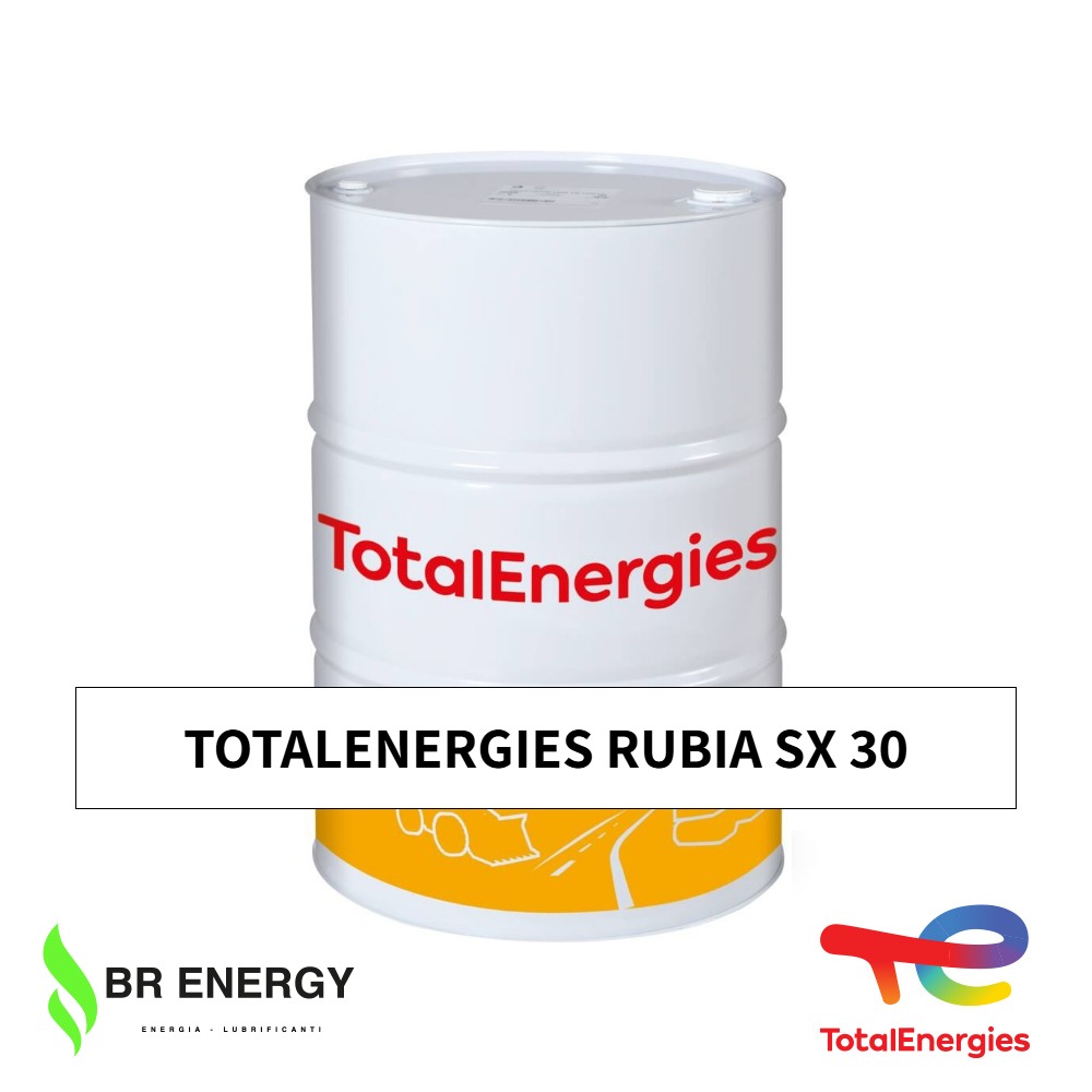 TotalEnergies Rubia SX 30 in fusto TotalEnergies, olio multifunzionale mezzi agricolo