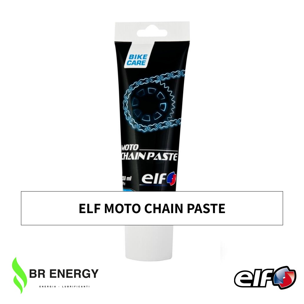 ELF MOTO CHAIN PASTE in flacone ELF, grasso EP per catene moto