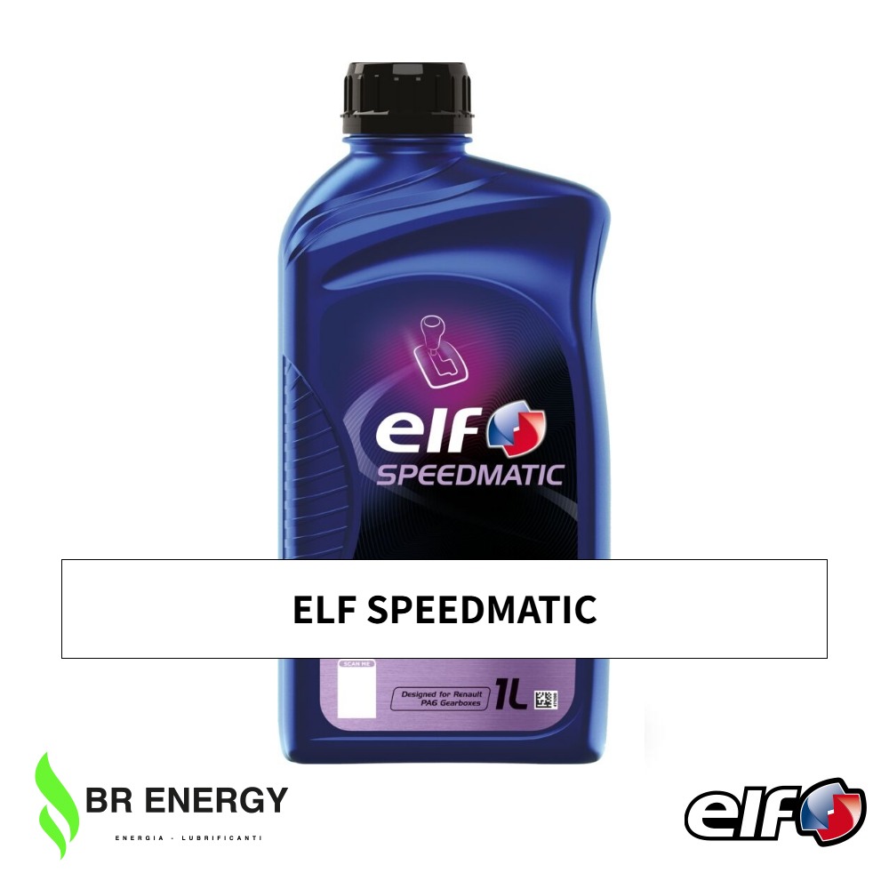 ELF SPEEDMATIC in flacone ELF, fluido completamente sintetico per cambi robotizzati Selespeed