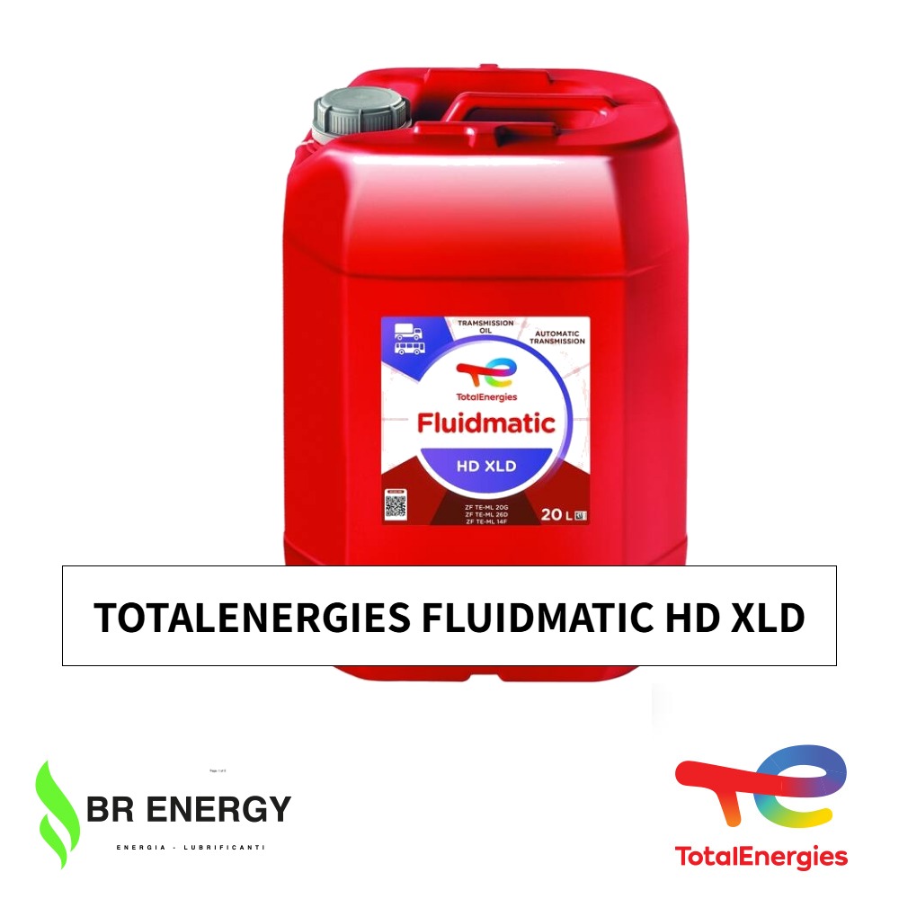 TotalEnergies FLUIDMATIC HD XLD in secchio TotalEnergies, olio sintetico per cambi automatici per autotrazione pesante