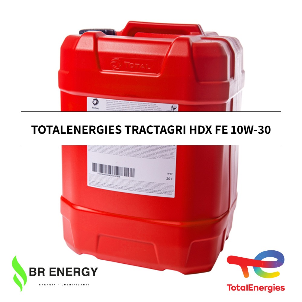TotalEnergies TRACTAGRI HDX FE 10W-30 in secchio TotalEnergies, olio per motori agricoli con tecnologia fuel economy