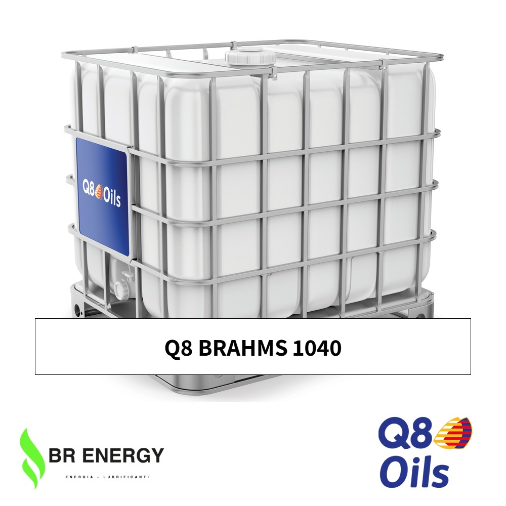 Q8 Brahms 1040 in cisternetta Q8Oils, olio inattivo senza cloro per lo stampaggio di viti e bulloni