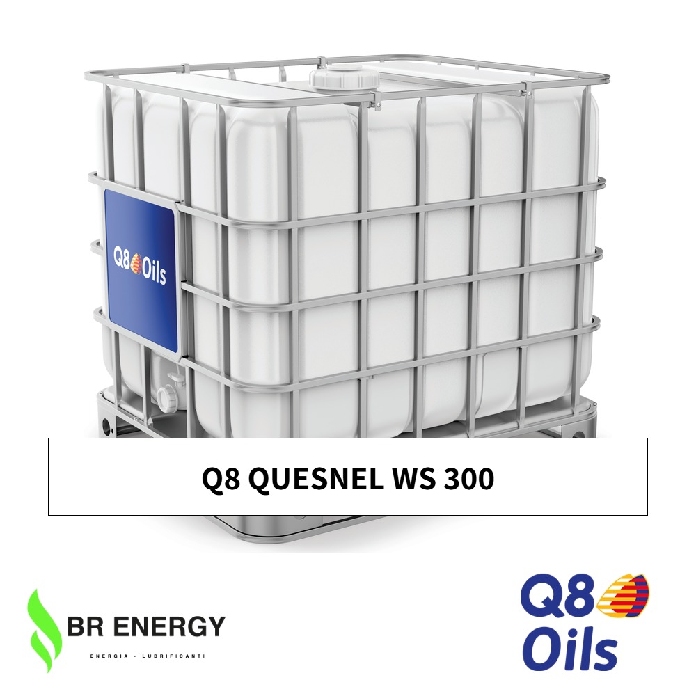 Q8 Quesnel WS 300 in cisternetta Q8Oils, fluido polimerico per tempra solubile in acqua