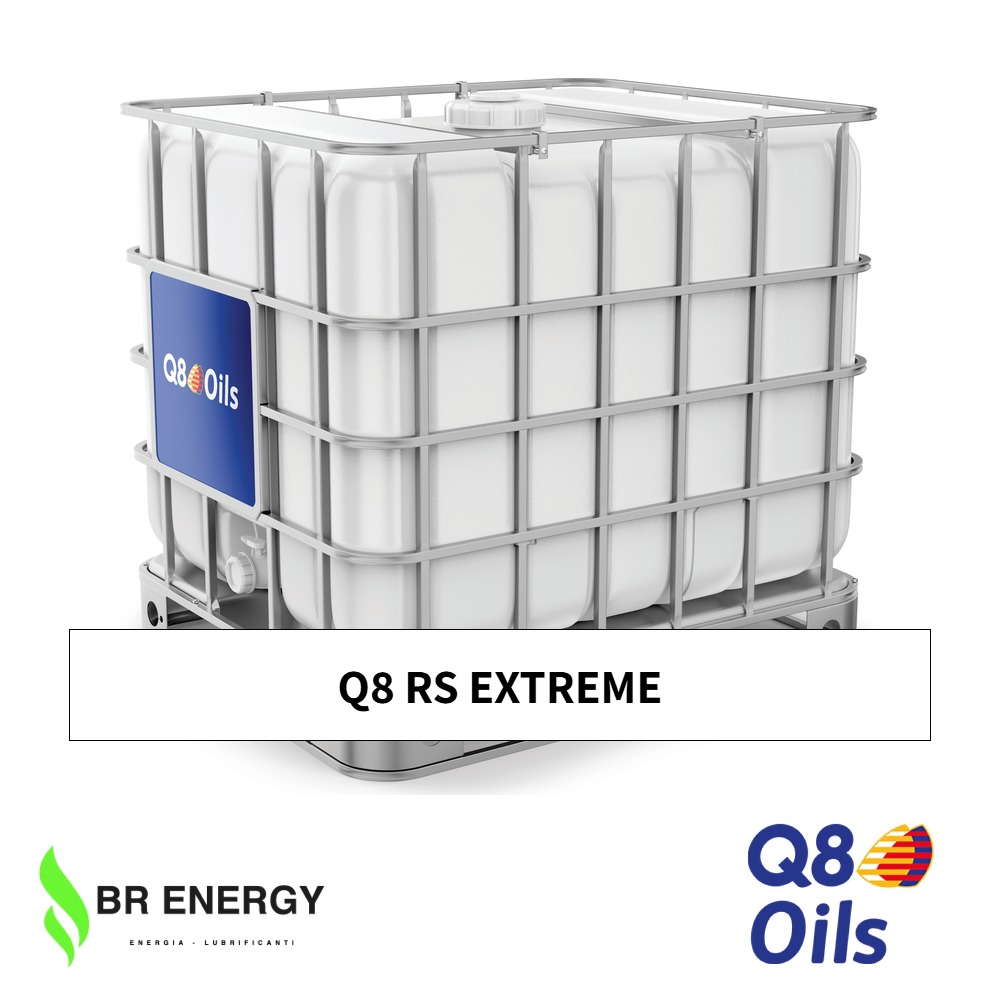 Q8 RS Extreme in cisternetta Q8Oils, olio completamente sintetico per moto a due tempi